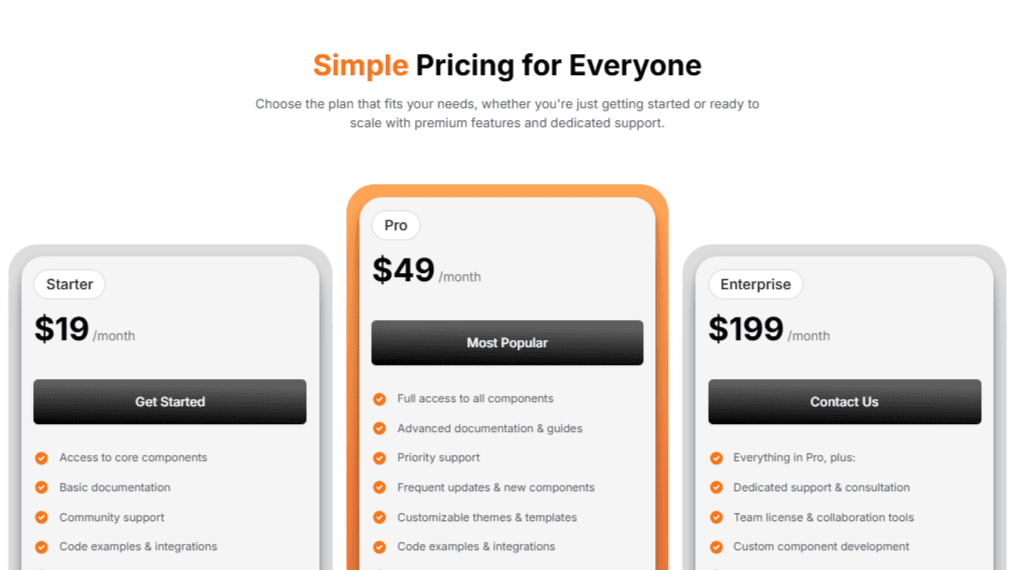 Pricing